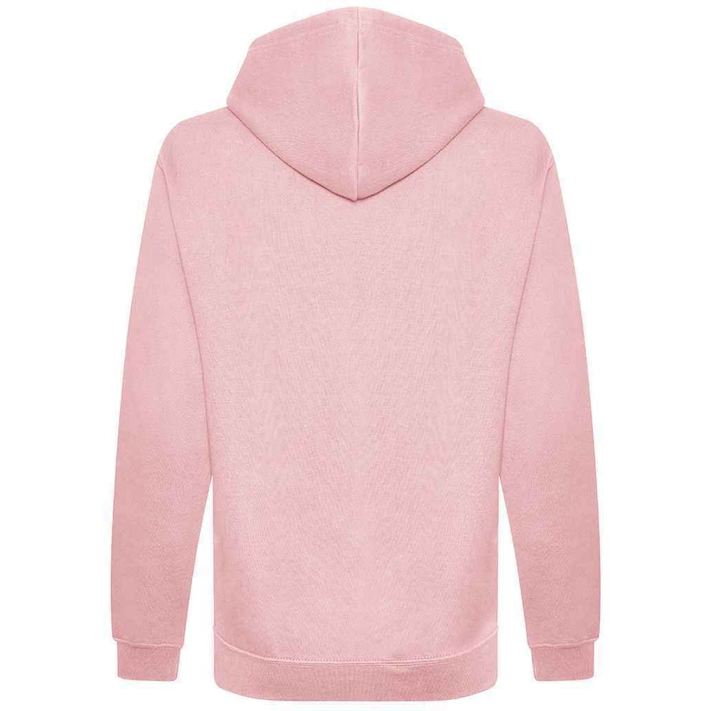 Baby Pink - Back - Awdis Mens Organic Hoodie