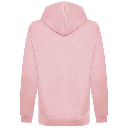 Baby Pink - Back - Awdis Mens Organic Hoodie