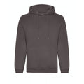 Charcoal - Front - Awdis Mens Organic Hoodie