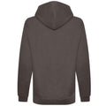 Charcoal - Back - Awdis Mens Organic Hoodie