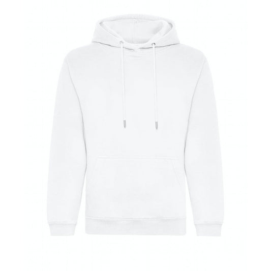 Arctic White - Front - Awdis Mens Organic Hoodie