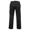 Black - Side - Portwest Mens PW3 Work Trousers