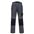 Grey-Black - Front - Portwest Mens PW3 Work Trousers