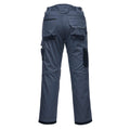 Grey-Black - Side - Portwest Mens PW3 Work Trousers