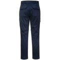 Dark Navy - Pack Shot - Portwest Mens Stretch Slim Cargo Trousers