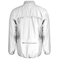 White - Lifestyle - Spiro Mens Luxe Reflective Waterproof Jacket