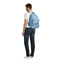 Sky Blue - Back - SOLS Backpack - Rucksack Bag