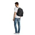 Black - Back - SOLS Backpack - Rucksack Bag