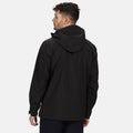 Black - Side - Regatta Mens X-Pro Triode II Shell Waterproof Jacket