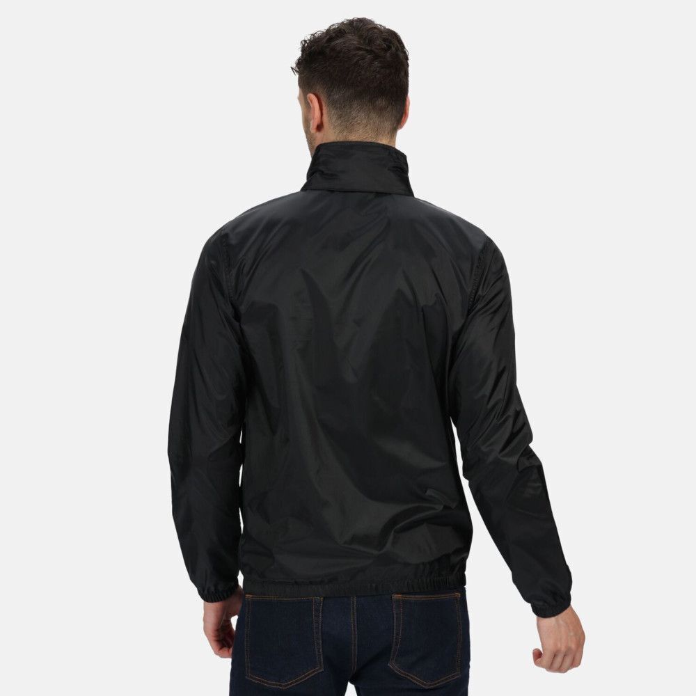Black - Side - Regatta Mens Asset Lightweight Soft Shell Jacket