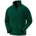 Forest Green - Front - Result Genuine Recycled Mens Fleece Jacket
