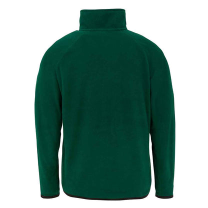 Forest Green - Back - Result Genuine Recycled Mens Fleece Jacket