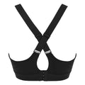 Black - Lifestyle - Tombo Womens-Ladies Medium Impact Core Bra