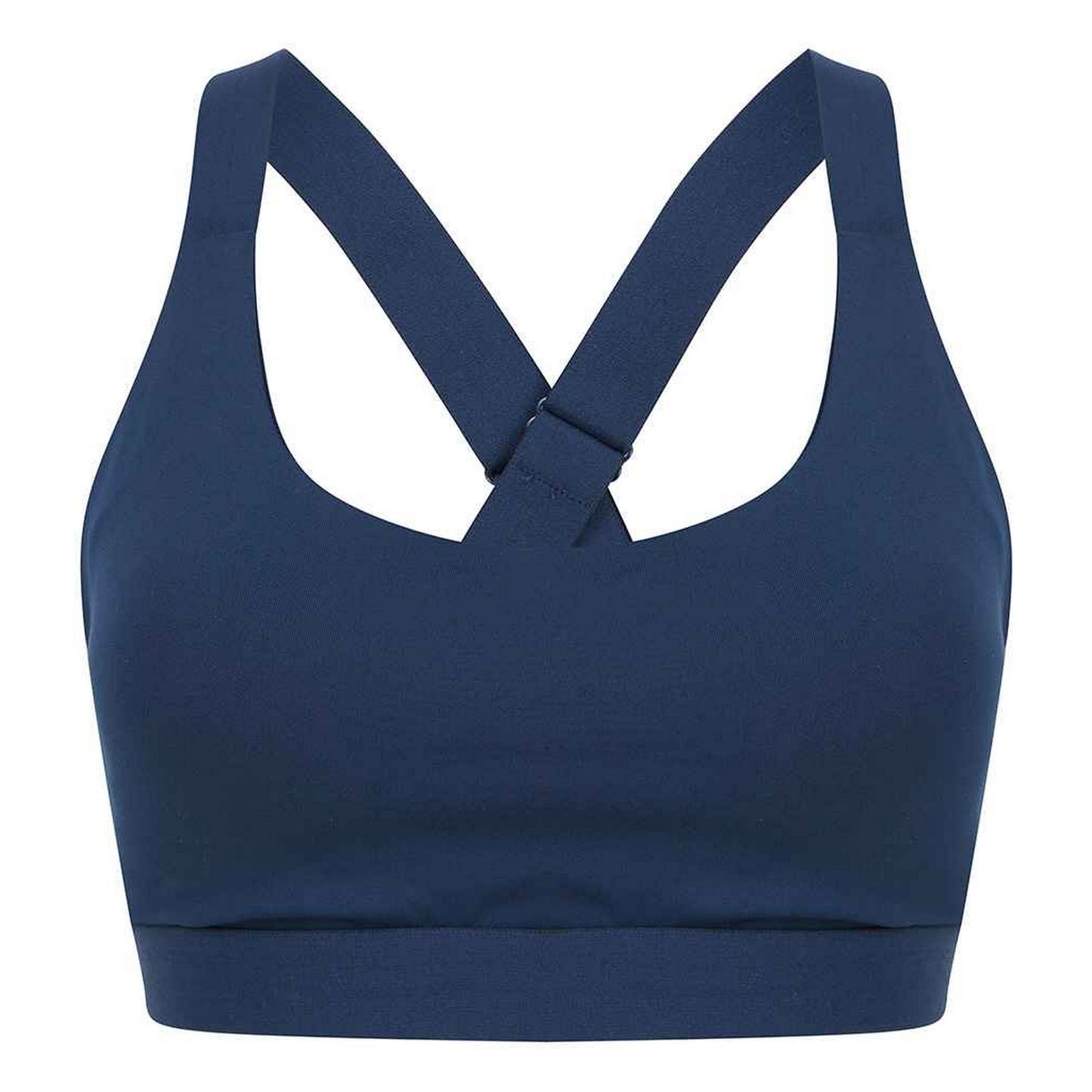 Navy - Front - Tombo Womens-Ladies Medium Impact Core Bra