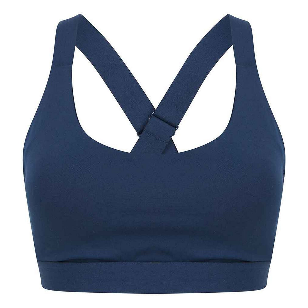 Navy - Front - Tombo Womens-Ladies Medium Impact Core Bra