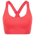 Coral - Front - Tombo Womens-Ladies Medium Impact Core Bra