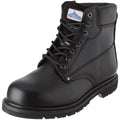 Black - Front - Portwest Mens Steelite SBP HRO Leather Safety Boots