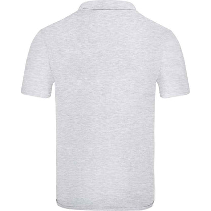 Heather Grey - Back - Fruit of the Loom Mens Original Pique Heather Polo Shirt