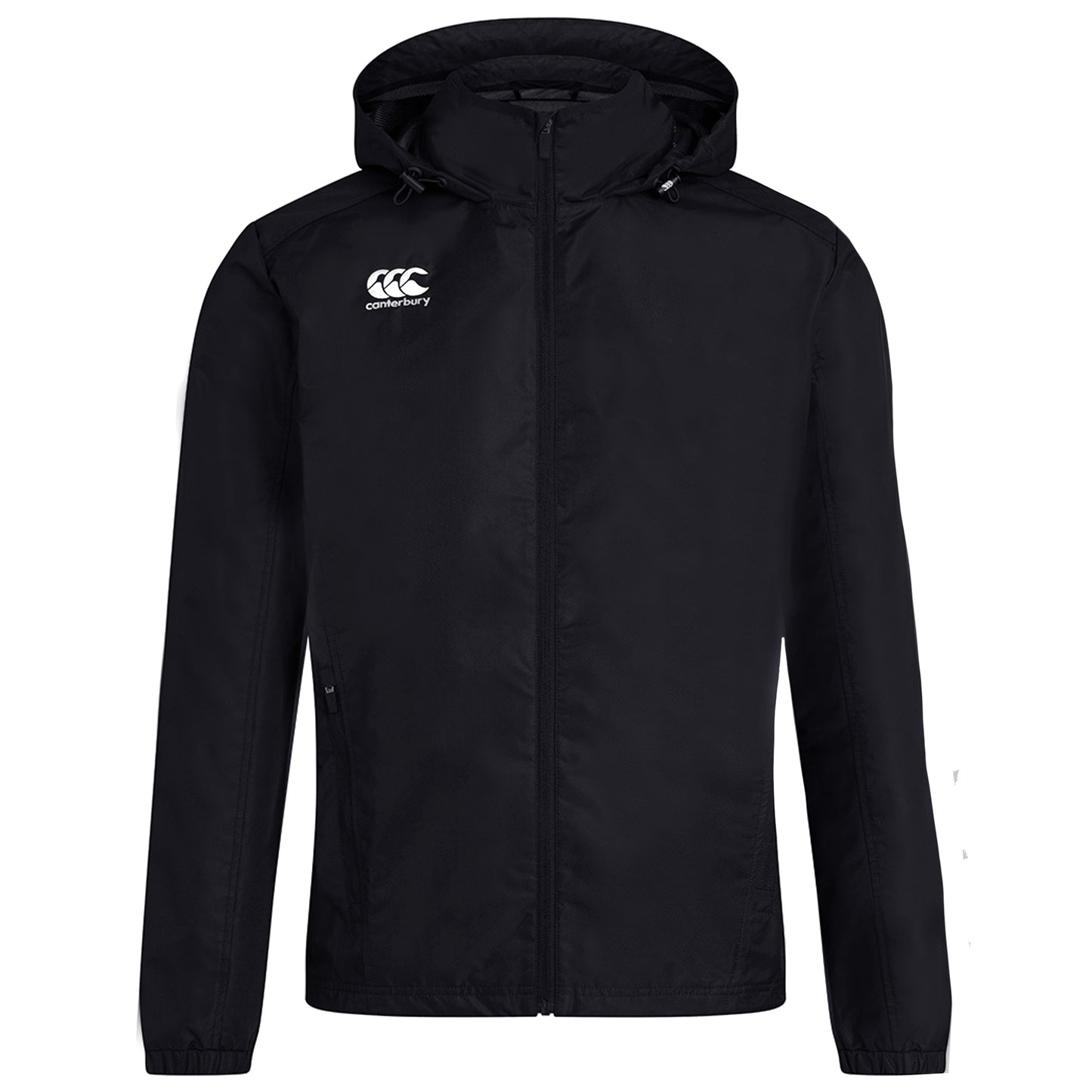 Black - Front - Canterbury Mens Club Waterproof Jacket