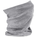 Heather Grey - Front - Beechfield Childrens-Kids Morf Anti-Bacterial Snood (Pack of 3)