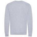 Grey Heather - Back - Awdis Mens Organic Sweatshirt