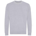 Grey Heather - Front - Awdis Mens Organic Sweatshirt