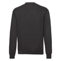 Black - Back - Fruit of the Loom Unisex Adult Classic Drop Shoulder Sweatshirt