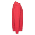 Red - Back - Fruit of the Loom Unisex Adult Classic Drop Shoulder Sweatshirt