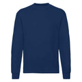 Navy - Front - Fruit of the Loom Unisex Adult Classic Drop Shoulder Sweatshirt