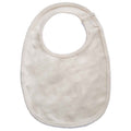 Natural - Front - Babybugz Baby Organic Single Layer Bib