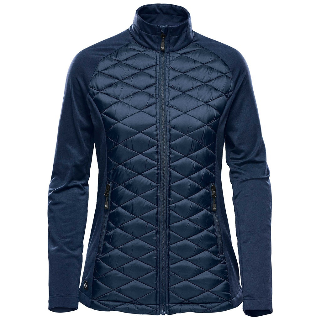 Indigo Blue - Front - Stormtech Womens-Ladies Boulder Thermal Padded Jacket