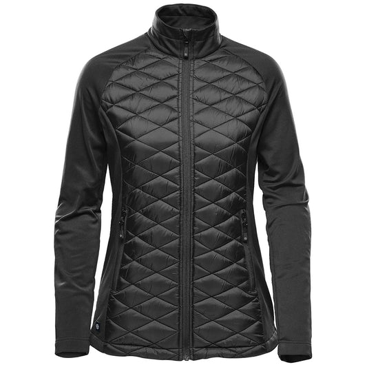 Black - Front - Stormtech Womens-Ladies Boulder Thermal Padded Jacket