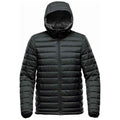 Black-Graphite Grey - Front - Stormtech Mens Stavanger Thermal Padded Jacket