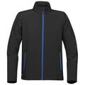 Black-Azure - Front - Stormtech Mens Orbiter Soft Shell Jacket