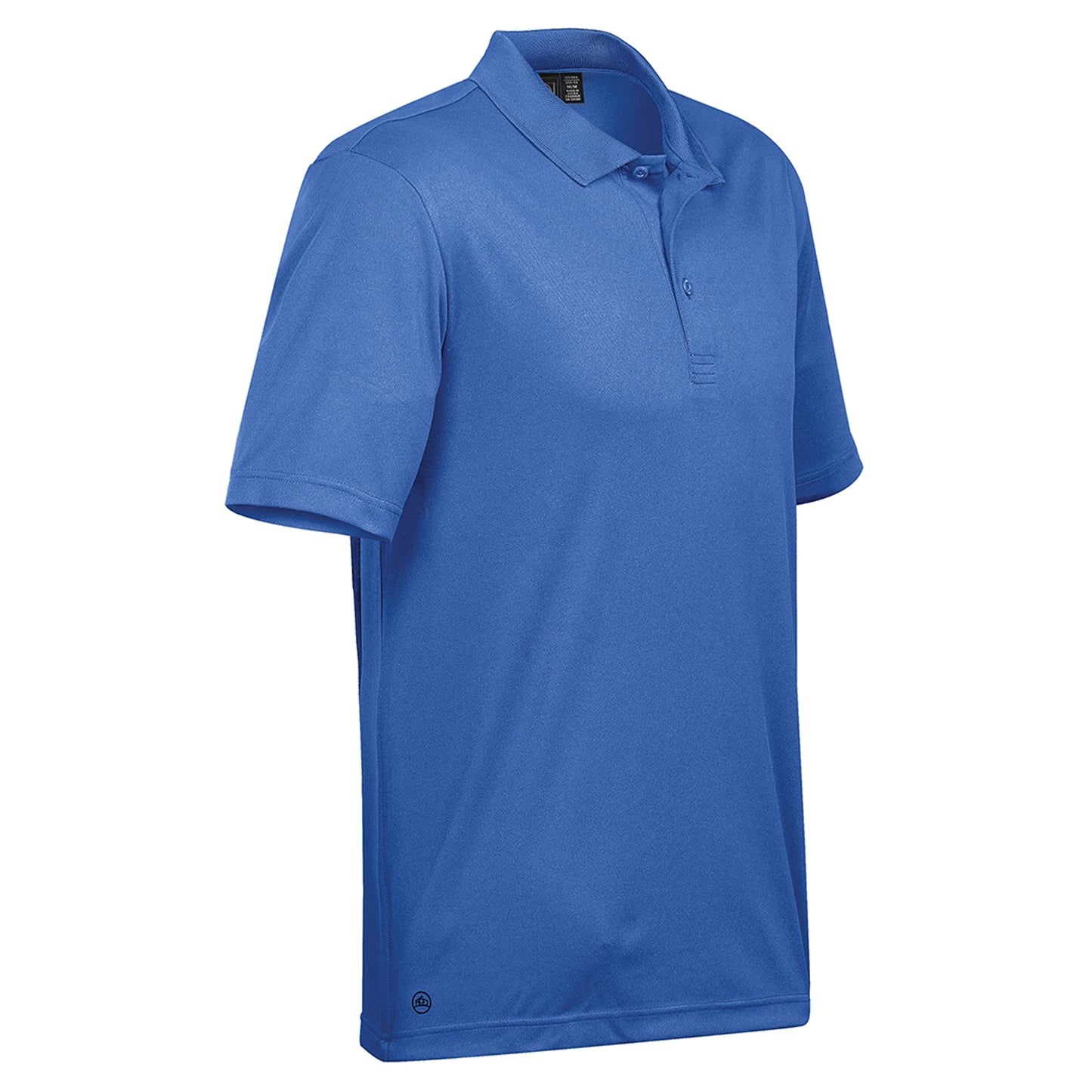 Azure - Side - Stormtech Mens Eclipse Piqué Polo Shirt