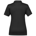 Black - Back - Stormtech Womens-Ladies Eclipse Piqué Polo Shirt