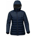 Navy-Graphite Grey - Front - Stormtech Womens-Ladies Stavanger Thermal Padded Jacket
