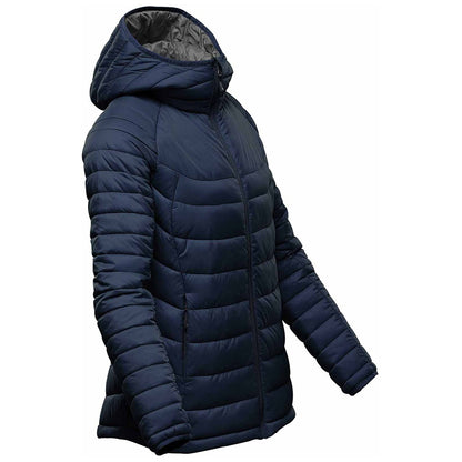 Navy-Graphite Grey - Lifestyle - Stormtech Womens-Ladies Stavanger Thermal Padded Jacket