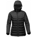 Black-Graphite Grey - Front - Stormtech Womens-Ladies Stavanger Thermal Padded Jacket