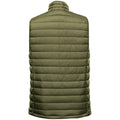 Sage Green-Graphite Grey - Back - Stormtech Mens Stavanger Thermal Body Warmer