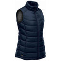 Navy-Graphite Grey - Side - Stormtech Womens-Ladies Stavanger Thermal Body Warmer