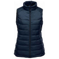 Navy-Graphite Grey - Front - Stormtech Womens-Ladies Stavanger Thermal Body Warmer