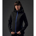 Black-Azure - Back - Stormtech Womens-Ladies Orbiter Hooded Soft Shell Jacket