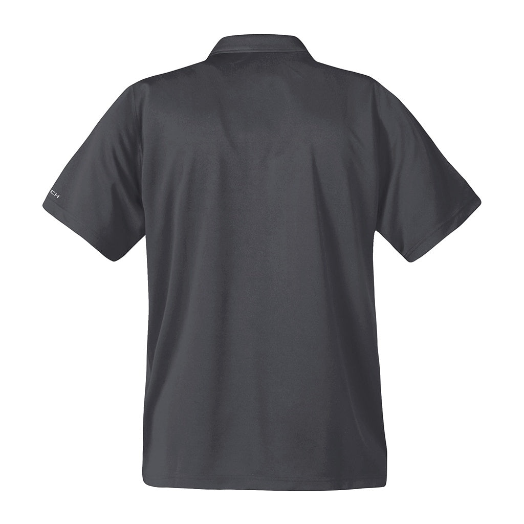Graphite Grey - Back - Stormtech Mens Apollo Polo Shirt