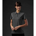 Graphite Grey - Back - Stormtech Womens-Ladies Apollo Polo Shirt