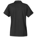 Black - Back - Stormtech Womens-Ladies Apollo Polo Shirt