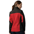 Bright Red-Black - Pack Shot - Stormtech Womens-Ladies Cascades Soft Shell Jacket