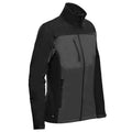 Dolphin-Black - Side - Stormtech Womens-Ladies Cascades Soft Shell Jacket