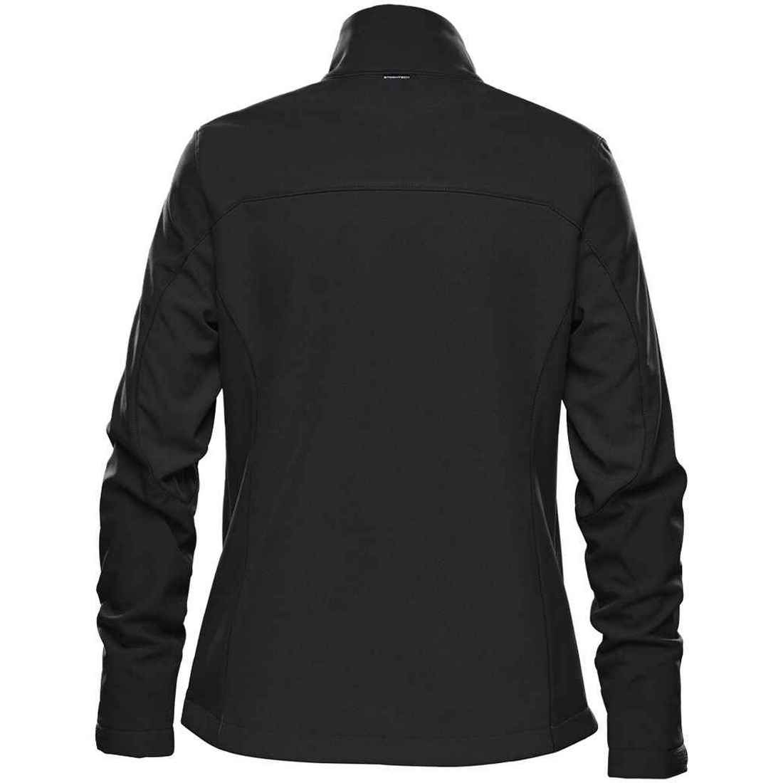 Black - Back - Stormtech Womens-Ladies Cascades Soft Shell Jacket