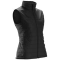 Black - Side - Stormtech Womens-Ladies Nautilus Quilted Body Warmer